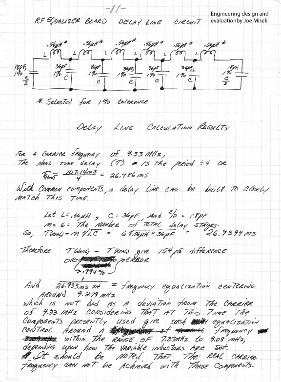 Delay Line Circuit
